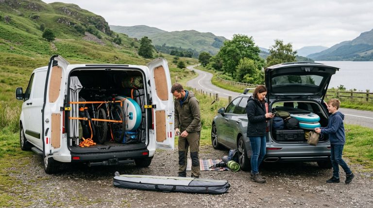 From the Lakes to Scotland with Hobby Equipment Plan Two Different Vehicle Needs